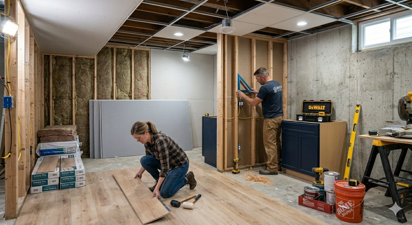 basement remodeling