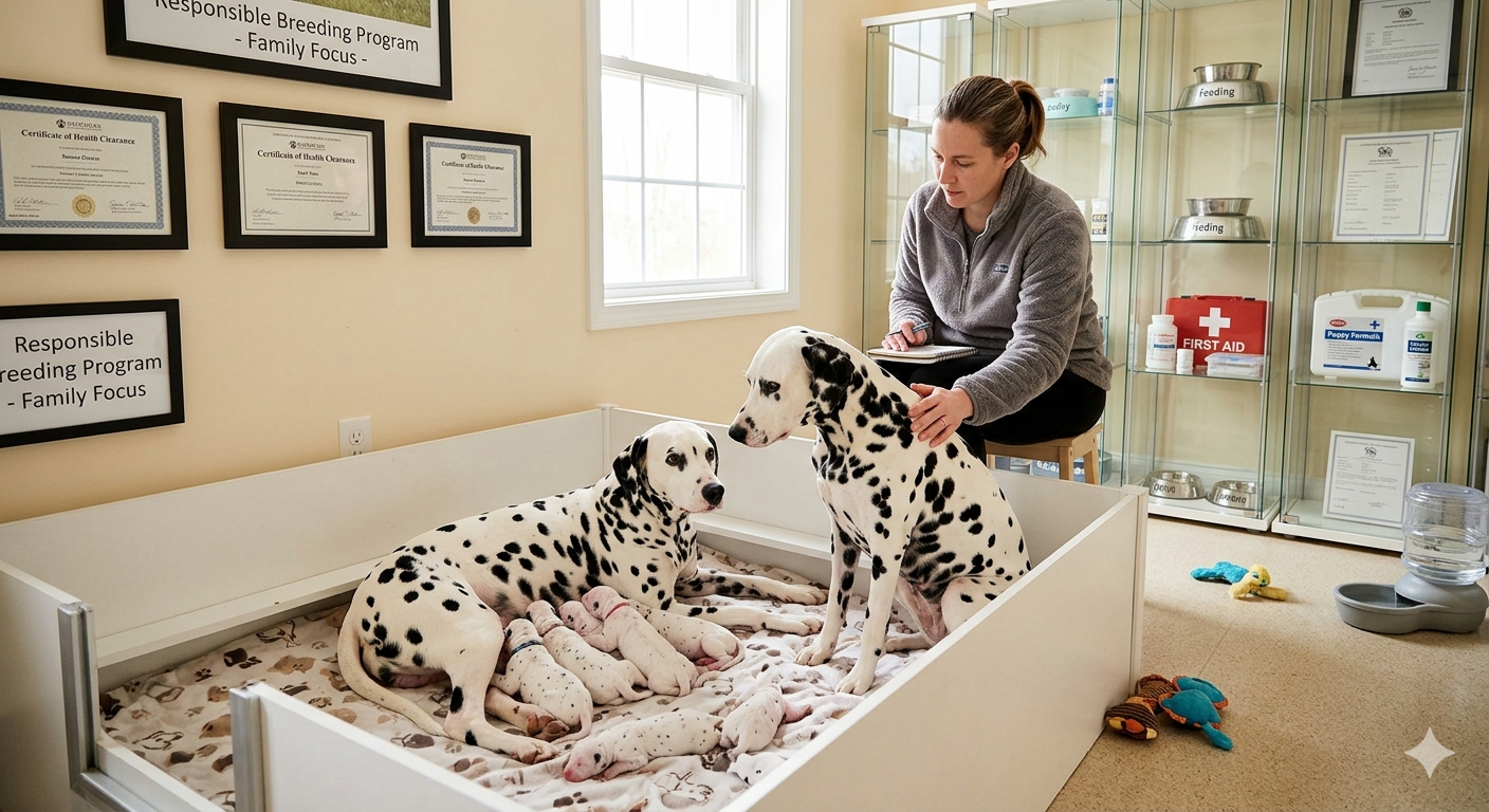 breeding dalmatians