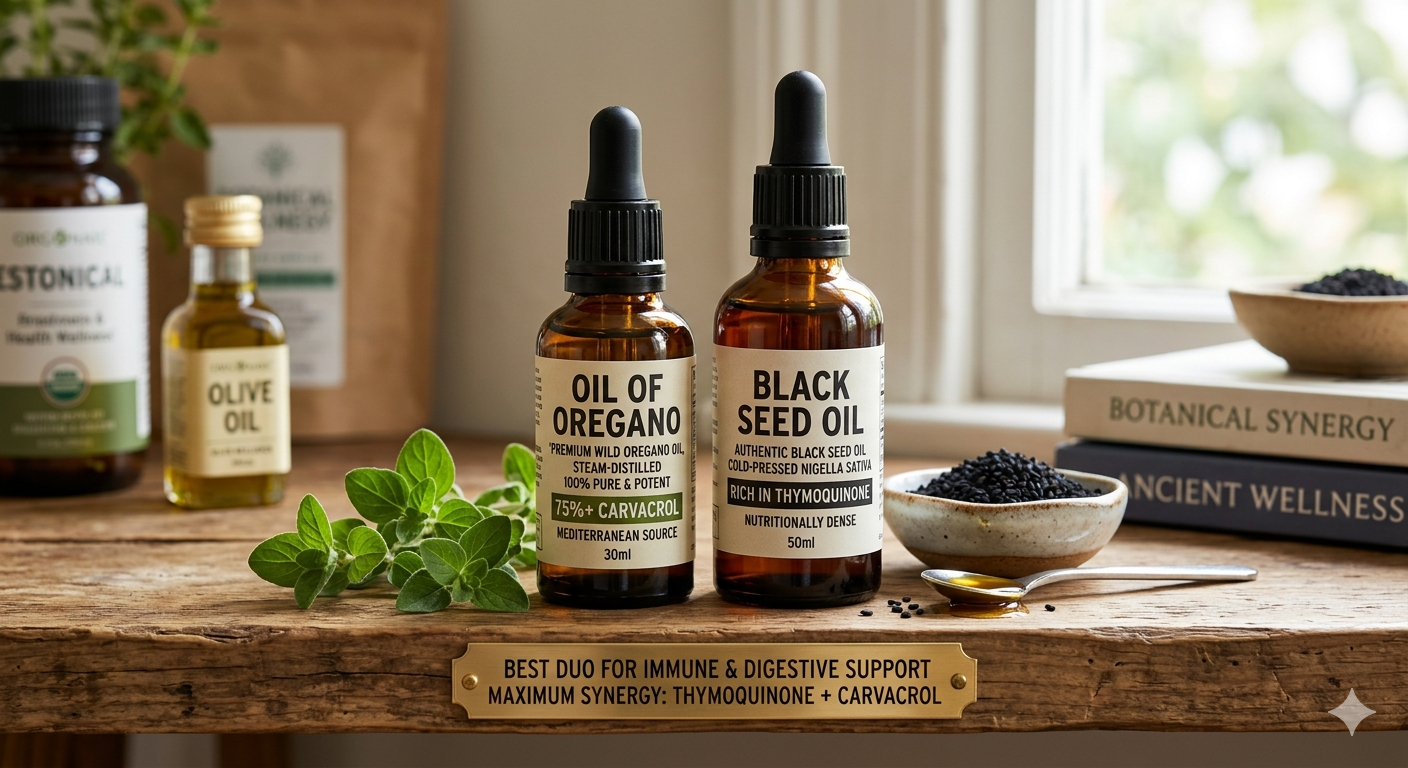 best oil of oregano with black seed oil