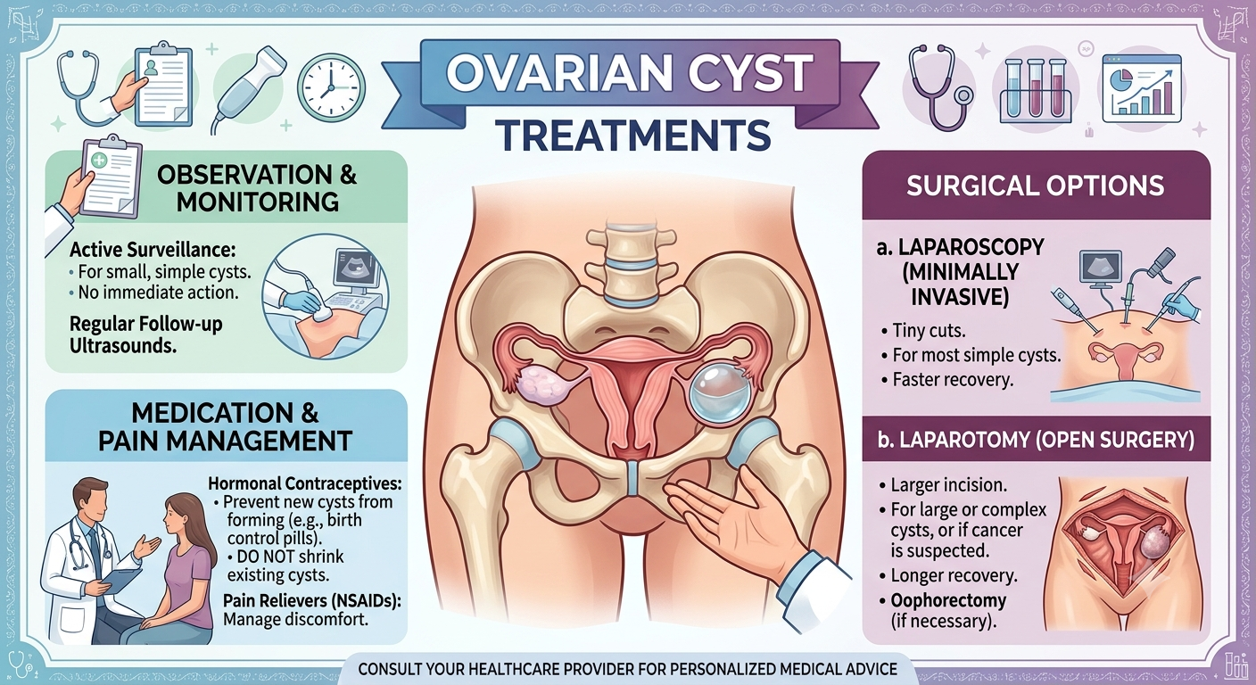 ovarian cyst treatments