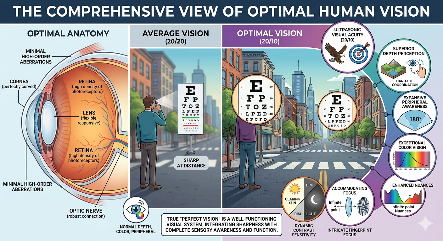 what is the best eye vision you can have