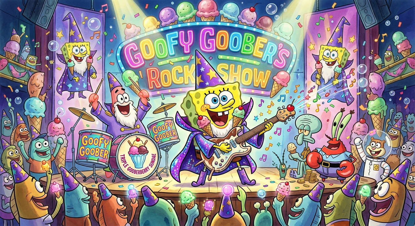 goofy goober spongebob -ai