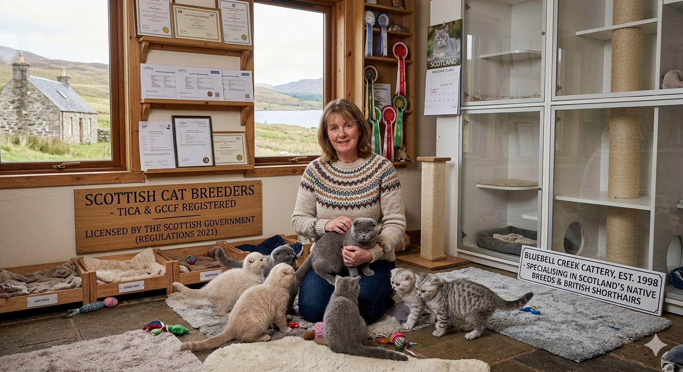 cat breeders scotland