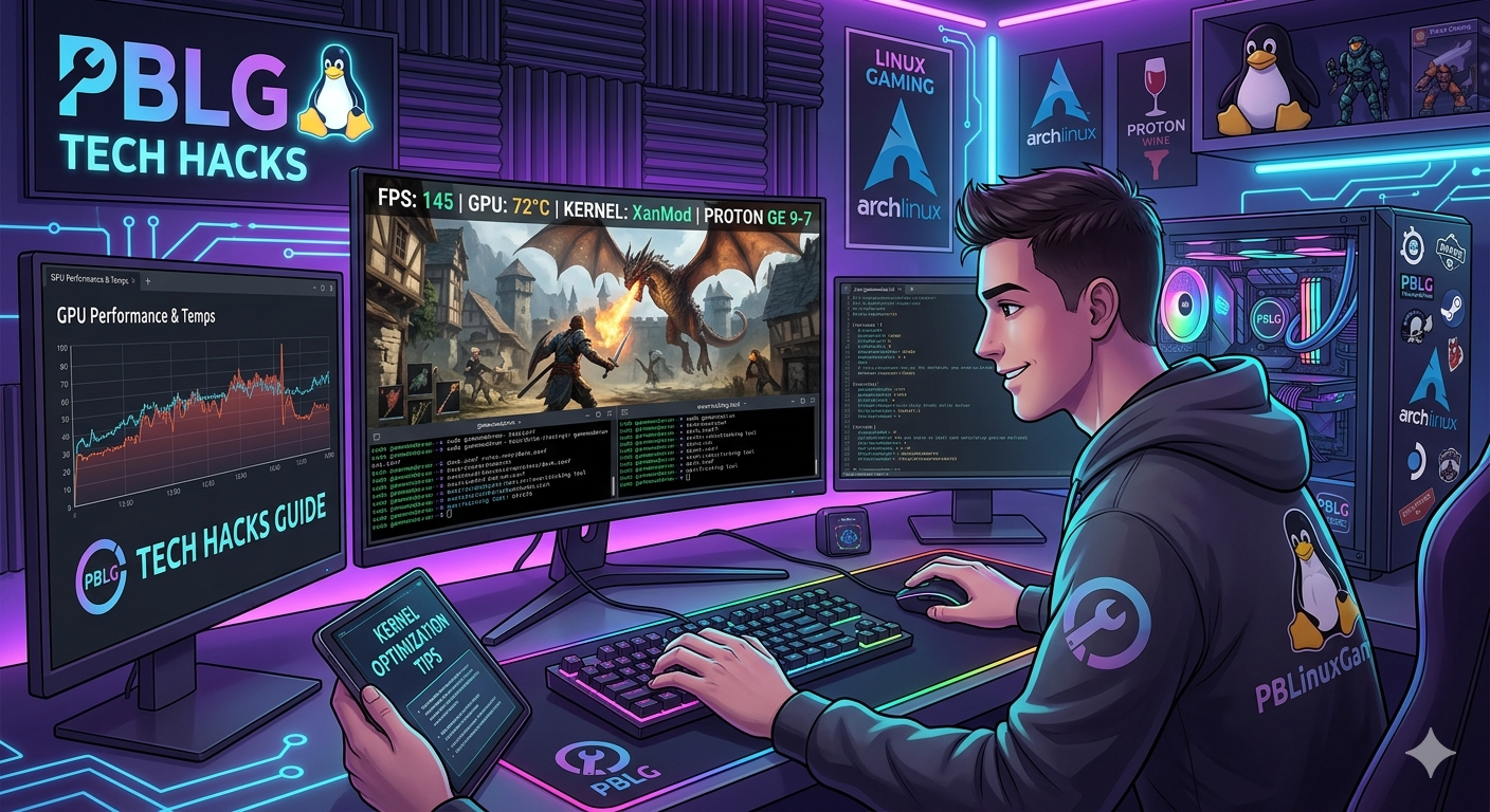 pblinuxgaming tech hacks